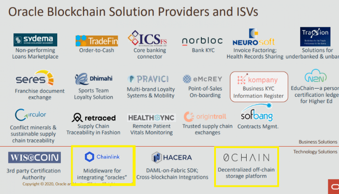 Oracle Open World presentation